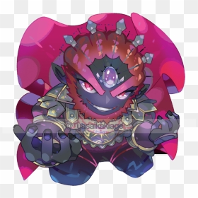 Ganondorf Acrylic Charm - Illustration, HD Png Download - ganon png