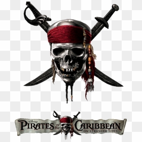 Pirates Of Caribbean Logo Png, Png Download - Pirates Of The Caribbean Sign, Transparent Png - pirate sword png