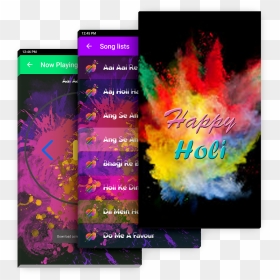 Брызги Краски, HD Png Download - happy holi in png