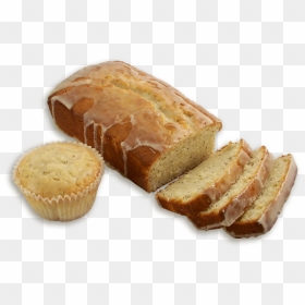 Almond Poppy Seed Dessert Bread - Potato Bread, HD Png Download - bread loaf png