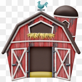 Silo Clip Art Barn Farmhouse, HD Png Download - farmhouse png