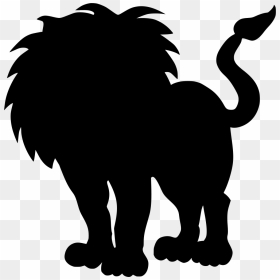 Coloured Lion For Kids, HD Png Download - lion icon png