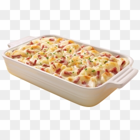 Scalloped Potatoes In A Creamy Cheese Sauce With Ham - Scalloped Potatoes Png, Transparent Png - scalloped border png