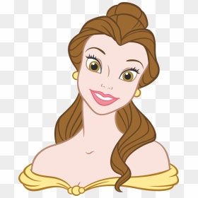 Belle By Ireprincess - Belle Disney Princess Face, HD Png Download - disney princess background png