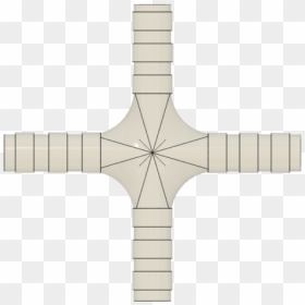 Cross, HD Png Download - 3d cross png