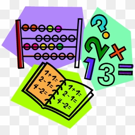 Numeracy Center Time Clip Art Cartoon Classroom Clip - Algebra Clipart, HD Png Download - maths png