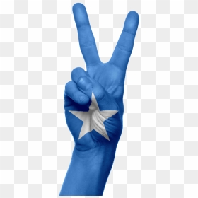 Sign,free Pictures, Free Photos, Free Images, Royalty - Somalia Flag Emoji, HD Png Download - peace fingers png