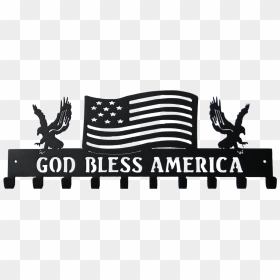 God Bless America Black And White, HD Png Download - god bless america png