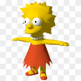 Lisa Simpson Hit And Run, HD Png Download - lisa simpson png