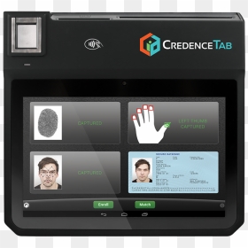 Credence Tab, HD Png Download - biometric png