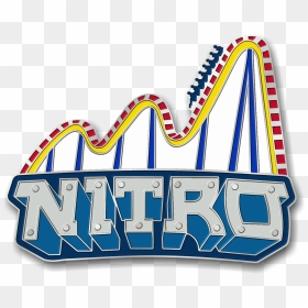 Nitro Six Flags Pin, HD Png Download - six flags logo png