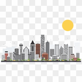 Dallas Texas Skyline Silhouette Tall, HD Png Download - dallas skyline png