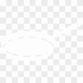 White Menu Icon Of Cast Iron Skillet That Links To, HD Png Download - recipe icon png