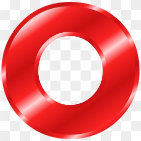 Red Letter O, HD Png Download - o.png