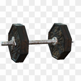 Barbell Transparent 20 Lb - Fallout 4 40lb Barbell, HD Png Download - dumble png