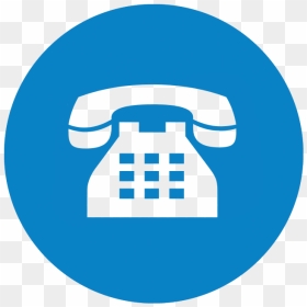 Hsbc Telephone Banking Contact Number - Blue Telephone Icon Png, Transparent Png - hsbc logo png