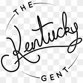 The Kentucky Gent, A Louisville, Kentucky Based Men"s - Calligraphy, HD Png Download - kentucky logo png