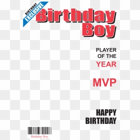 Template Birthday Boy Magazine Cover Png Png, Transparent Png - magazine cover png