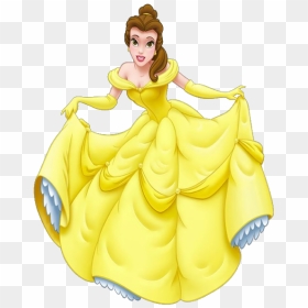 Belle - Belle Beauty And The Beast Png, Transparent Png - disney princess background png