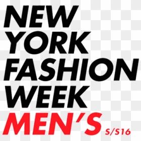 New York Fashion Week Logo Png - New York Fashion Week Men's Logo, Transparent Png - week png