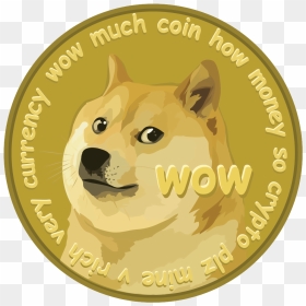 Dogecoin Much Wow, HD Png Download - doge face png