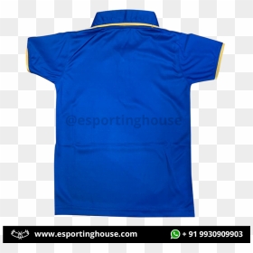 Polo Shirt, HD Png Download - mumbai indians png