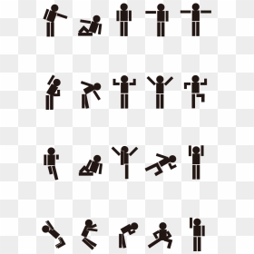 Gymnastics Sport Euclidean Vector - People Icon, HD Png Download - fig png
