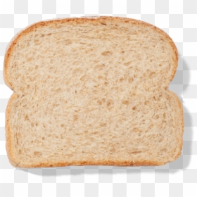 100% Whole Wheat Loaf - Drawing Of Bread Slice, HD Png Download - bread loaf png