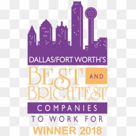 101 Best And Brightest, HD Png Download - dallas skyline png