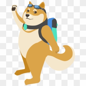 The Mascot And Logo For Dogear Is Inspired By The Infamous - Cartoon, HD Png Download - doge face png
