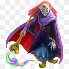 Legend Of Zelda A Link Between Worlds Yuga, HD Png Download - ganon png