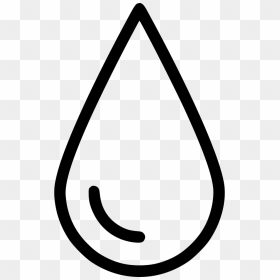 Png File Svg Blood Drop Black And White - Rain Drop Drawing, Transparent Png - milk drop png