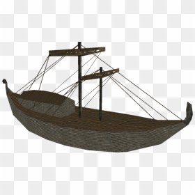 Elder Scrolls - Skyrim Ship, HD Png Download - wood boat png