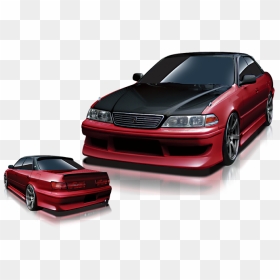 Toyota Mark Ii X100 Aero Kit Stylish Line - Mark 2 Jzx100 Bodykit, HD Png Download - stylish line png