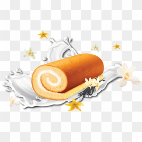 Vanilla Swiss Roll, HD Png Download - twinkie png