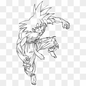 Free Printable Dragon Ball Z Coloring Pages For Kids - Dragon Ball Z Coloring, HD Png Download - kid trunks png