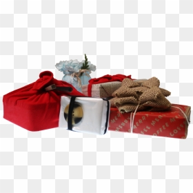 Four Of The Nine Gift Wrapping Alternatives Are Presented - Gift Wrapping, HD Png Download - eco friendly png