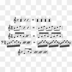 Common Music Notation , Png Download - Beat Repeat Sign, Transparent Png - music notation png