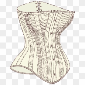 Uspatent436431 1890 Front - Tight Lacing 19th Century Corsets, HD Png Download - corset png