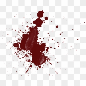 Blood Splatter Clip Art Pictures - Transparent Blood Splatter Png, Png Download - blood drop cartoon png