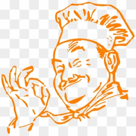 Black Chef Logo Png, Transparent Png - chef cooking clipart png