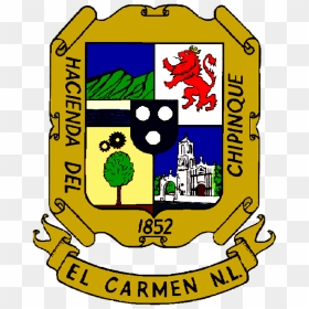 5af481b3d5d97 El Carmen - El Carmen Nuevo Leon Logo, HD Png Download - escudo de mexico png