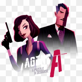 Agent A - Ruby La Rouge Agent, HD Png Download - disguise png