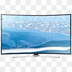 Samsung Ua-55ku6300 - Led Tv Samsung 40 Inch, HD Png Download - wall led tv png