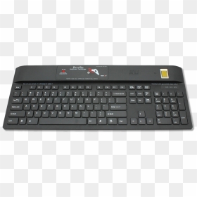 Keyboard With Biometric Fingerprint Sensor, Rfid Badge - Ksi Keyboards, HD Png Download - biometric png
