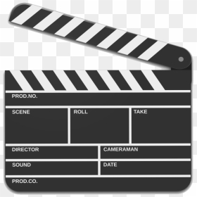 Clapperboard Png Free Download - Movie Marker Transparent, Png Download - clap board png