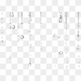 #water #splash #drops #hanging #frame #effects #effect - Drop, HD Png Download - water drop effect png