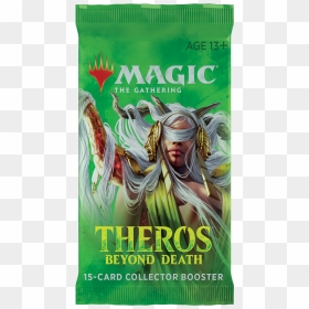 Magic, Theros Beyond Death, 1 Collectors Booster - Theros Beyond Death Booster Packaging, HD Png Download - death photo frames png