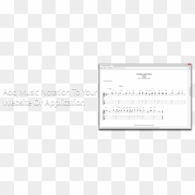 Add Music Notation To Your Website Or Application - Sharepoint Foundation, HD Png Download - music notation png