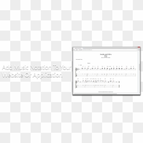 Add Music Notation To Your Website Or Application - Sharepoint Foundation, HD Png Download - music notation png